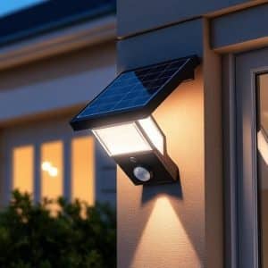 Solar Motion Sensor Wall Light